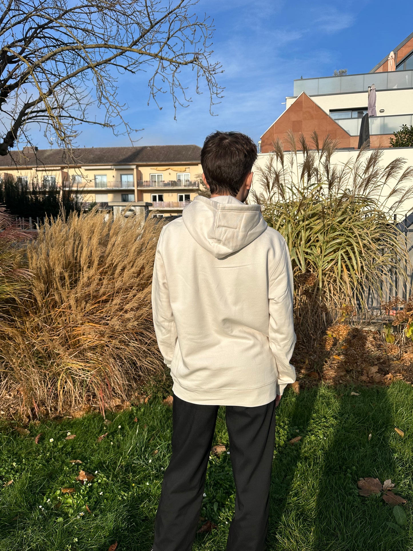 Pull « Ma belle » unisexe blanc cassé