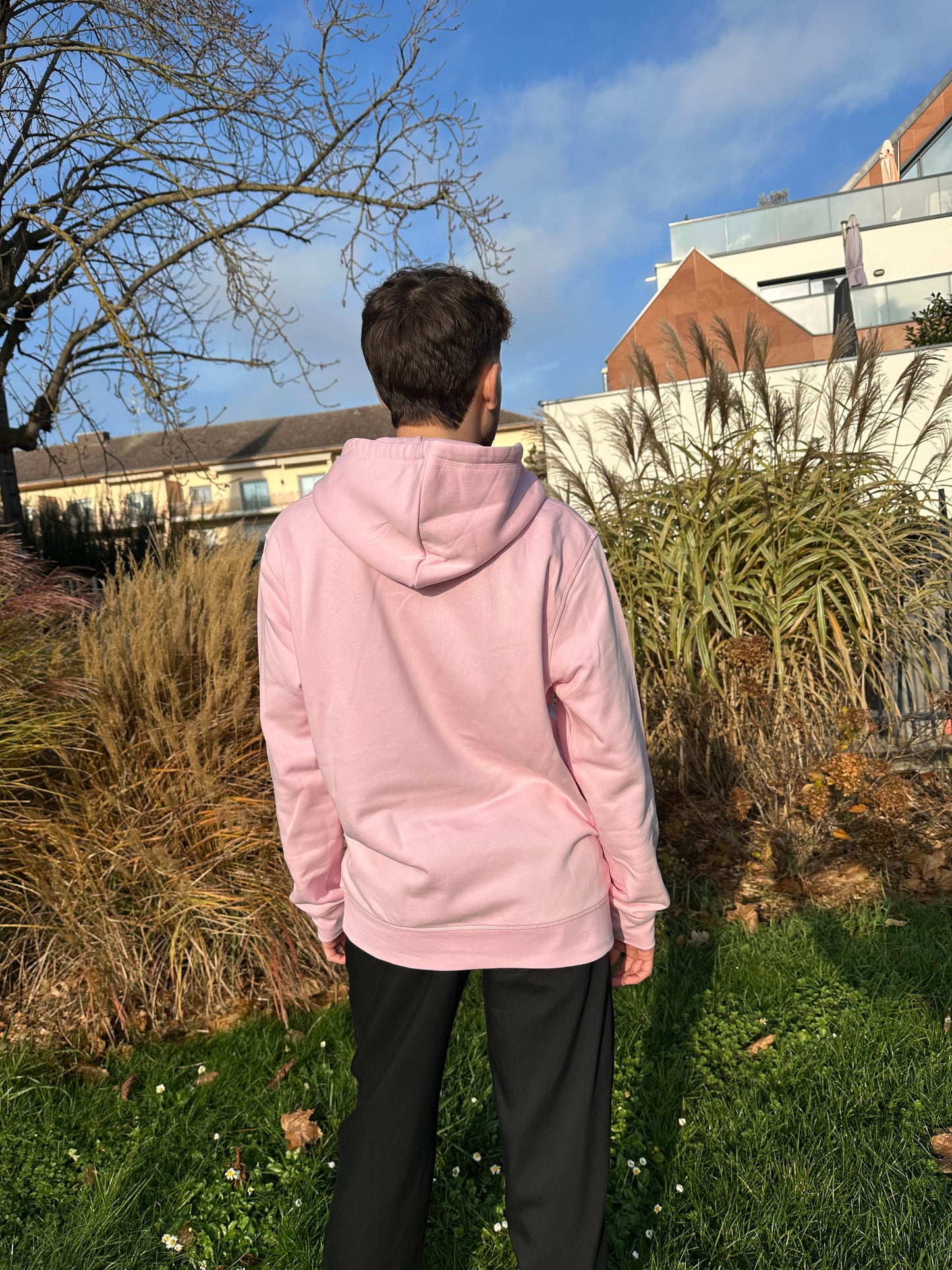 Pull « Ma belle » unisexe rose pastel
