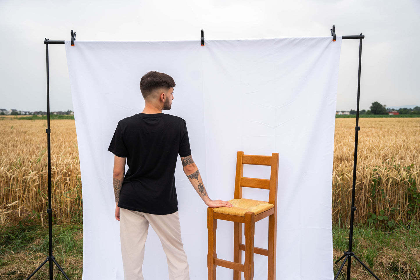 T-shirt « Ma belle » unisexe noir